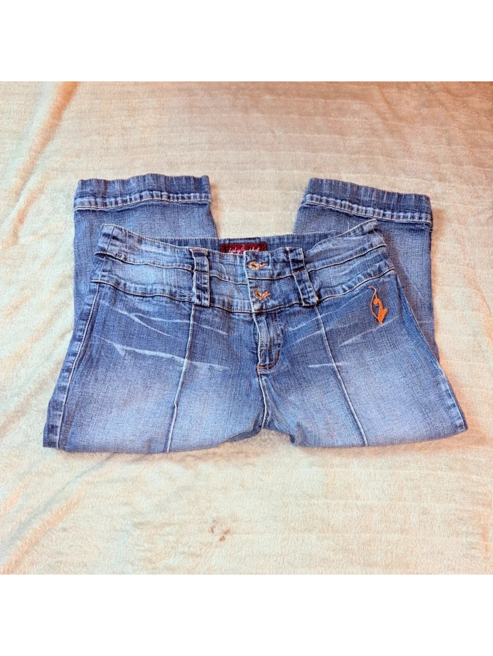 Baby Phat Y2K 2000’s Button Detail Capris